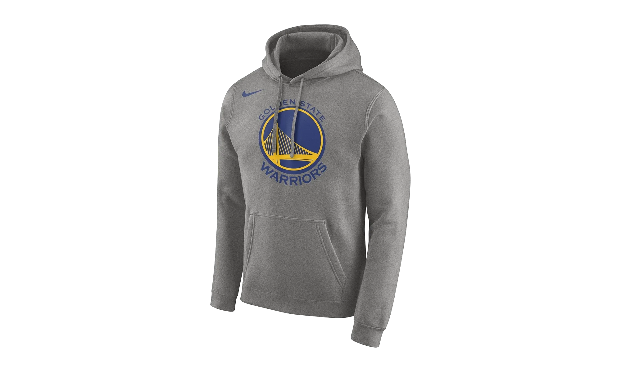 NBA GS Warriors Essential Logo Pullover Hoodie "Grey" AA3663 063