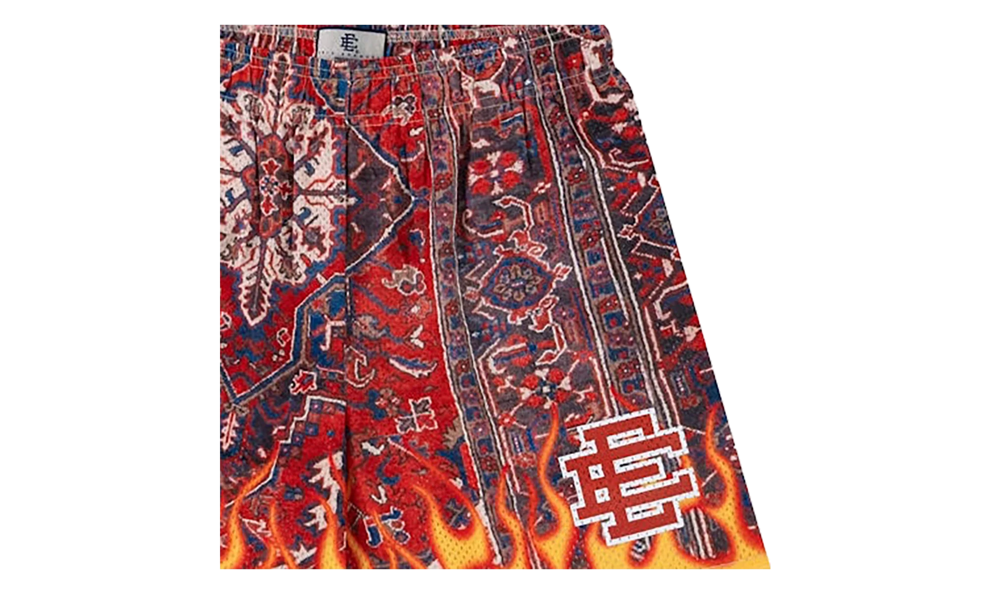EE BASIC SHORT "FW24 - Multicolor/Flame" EE629