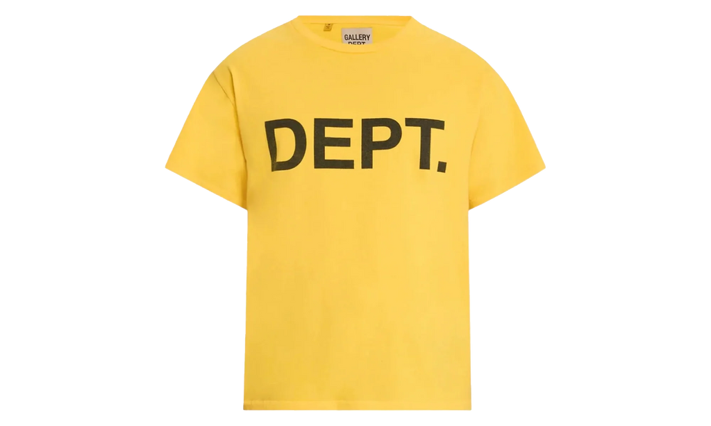 Dept Logo T-Shirt "Yellow / Black" WM2LTZ1Q