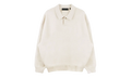 Knit Long Sleeves Polo "Cloud Dancer" 192BT232181F