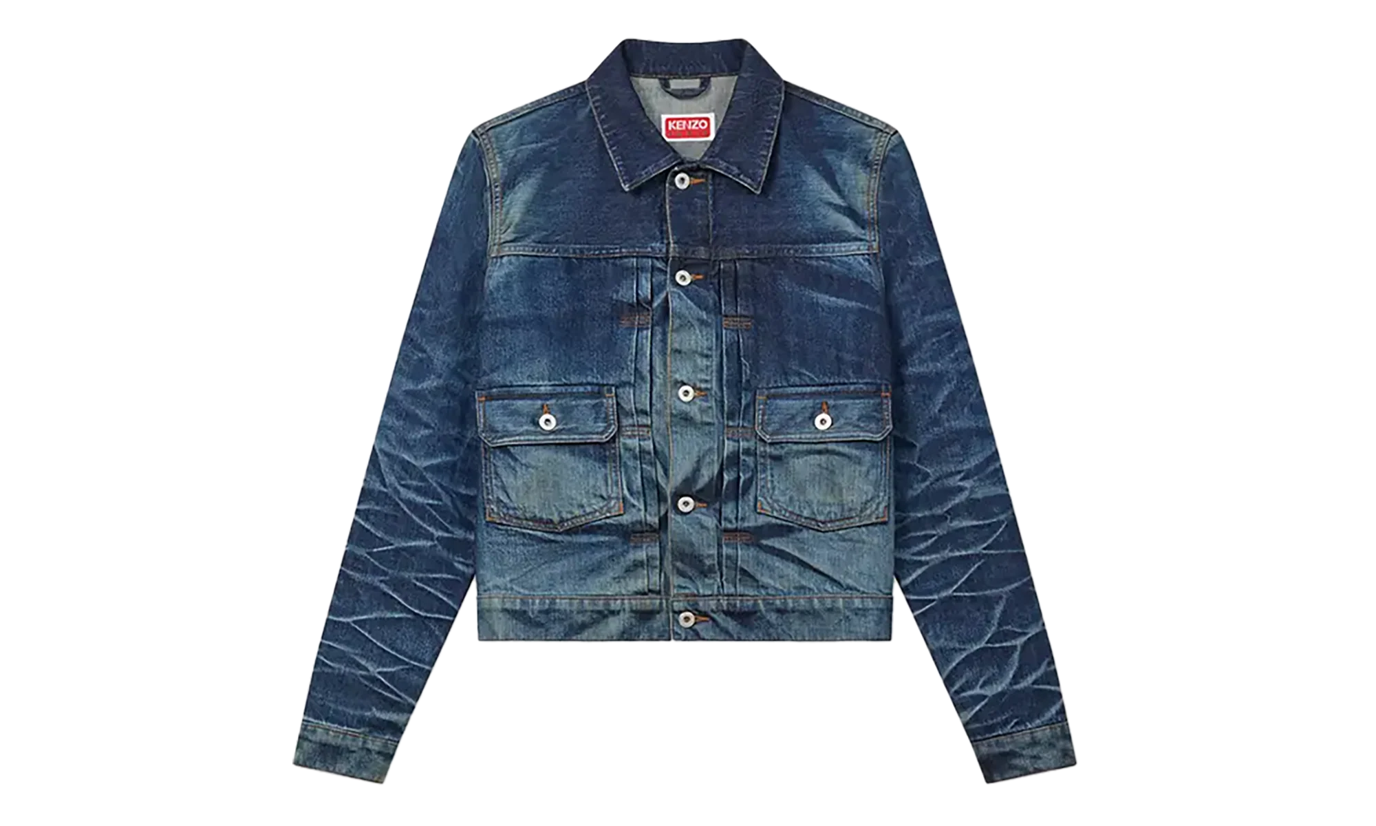 Denim Trucker Jacket "Dirty Stone Bleached" FF65DV3126I7DY