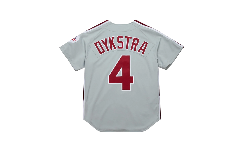 MLB Lenny Dykstra Jersey "1989 Philadelphia Phillies - Chrome" AJY17194 PPH89LDYCHRM