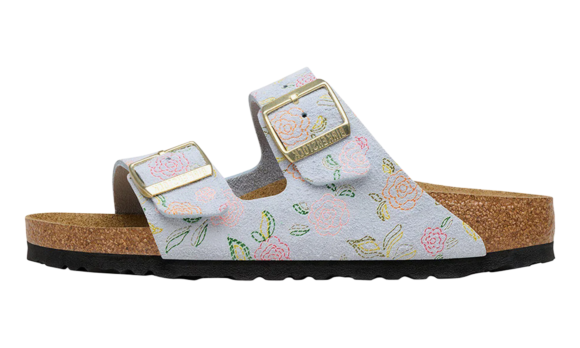 Arizona Suede "Baby Blue Flower Print" 1031737