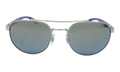 Irregular Polarized Sunglasses "Silver" RB3736CH-003-J0_56