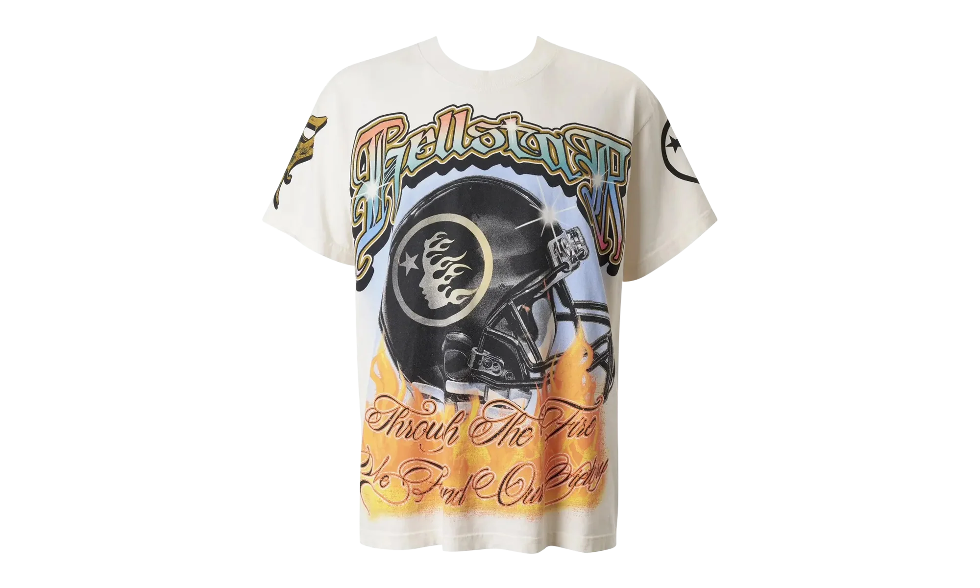HELMET TEE "Cream" HSR172