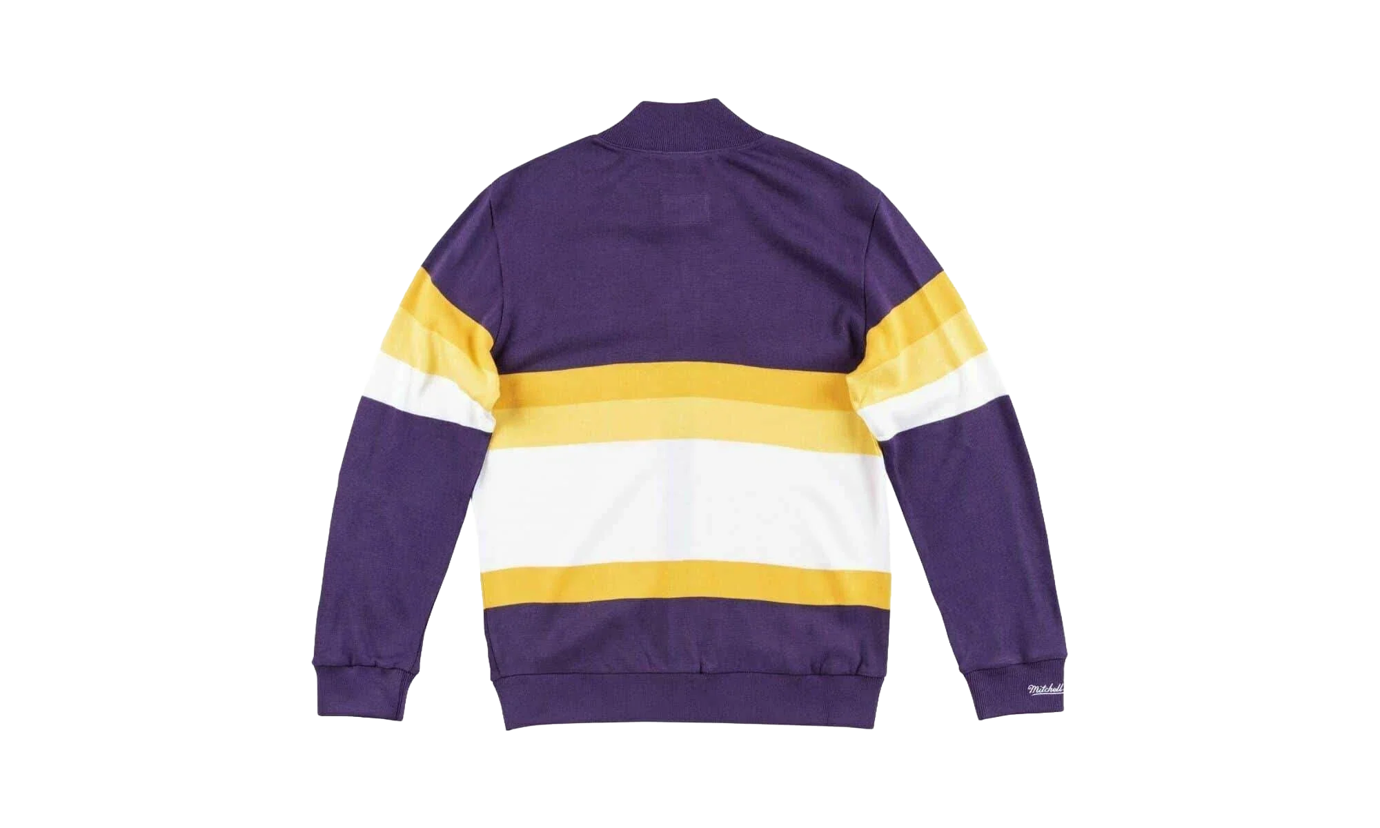 NBA Front Stripe Full Zip Sweater "Los Angeles Lakers - Purple" SWTRAJ18024 LALPURP