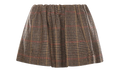 Houndstooth Mini Skirt WMNS "Brown" MG2594 S OOO 181J F0040