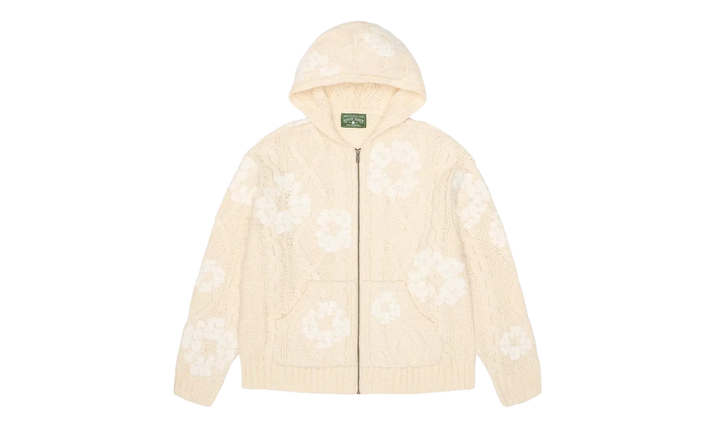MVP Fisherman Zip Up Sweater "Tan" DT421