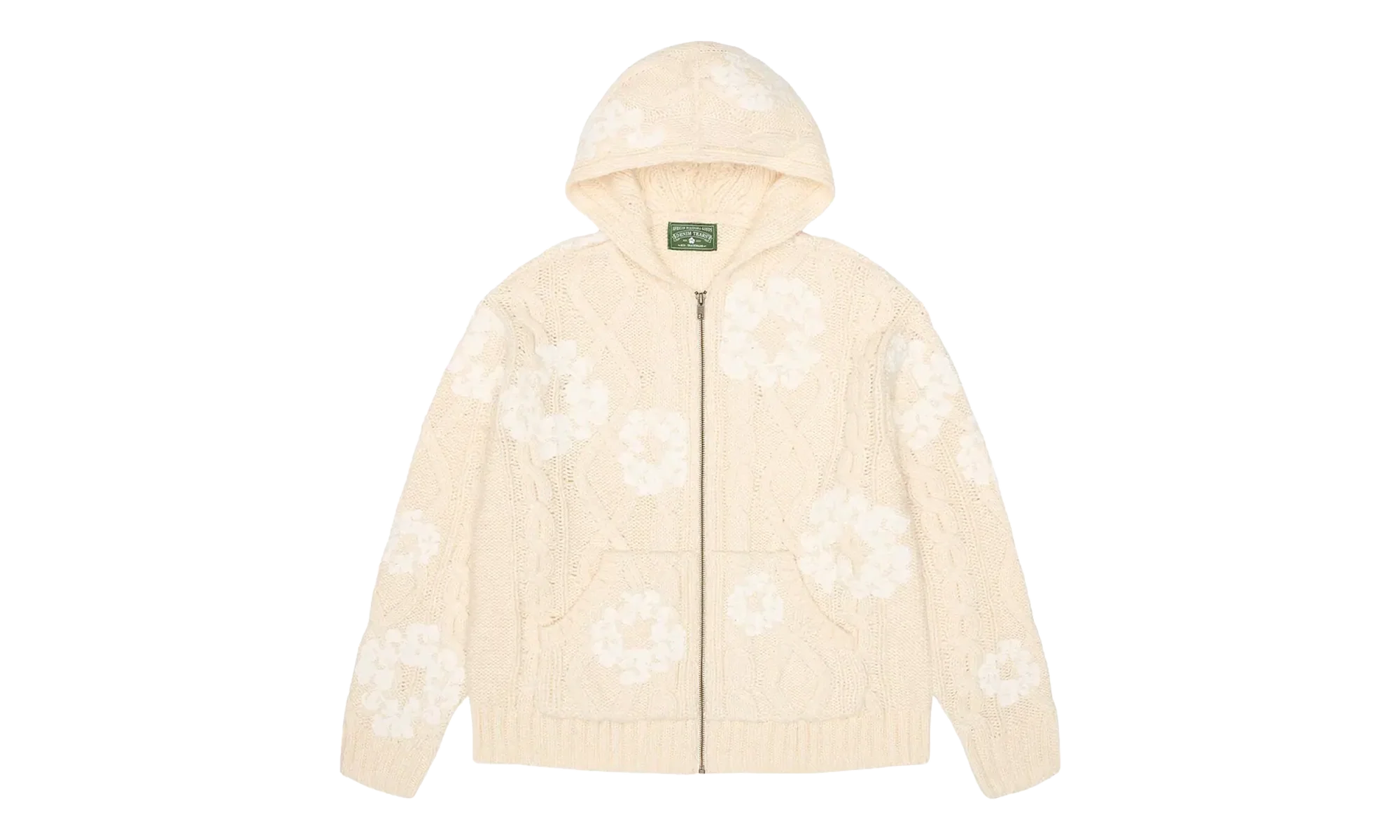 MVP Fisherman Zip Up Sweater "Tan" DT421