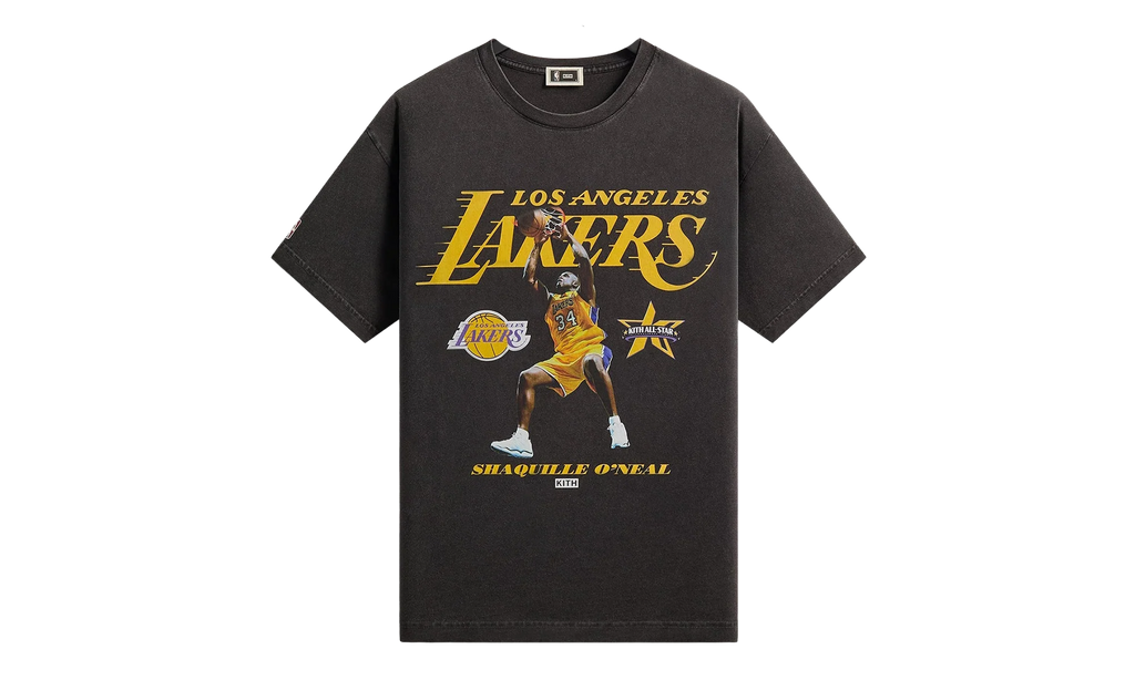NBA All-Star Los Angeles Lakers Shaquille O'Neal "Black" KHM034948 001