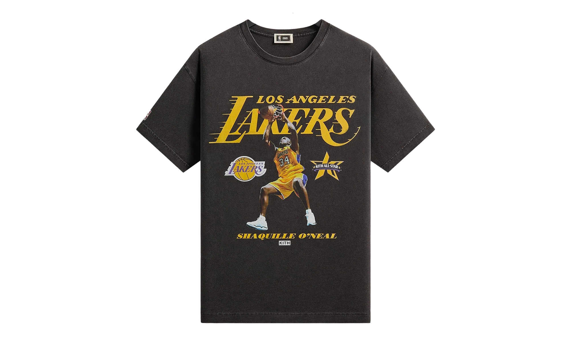 NBA All-Star Los Angeles Lakers Shaquille O'Neal "Black" KHM034948 001