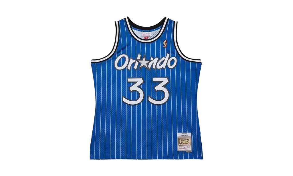 NBA Grant Hill Blue Alternate Jersey "2004 Orlando Magic - Royal" JY8709 OMAROYA
