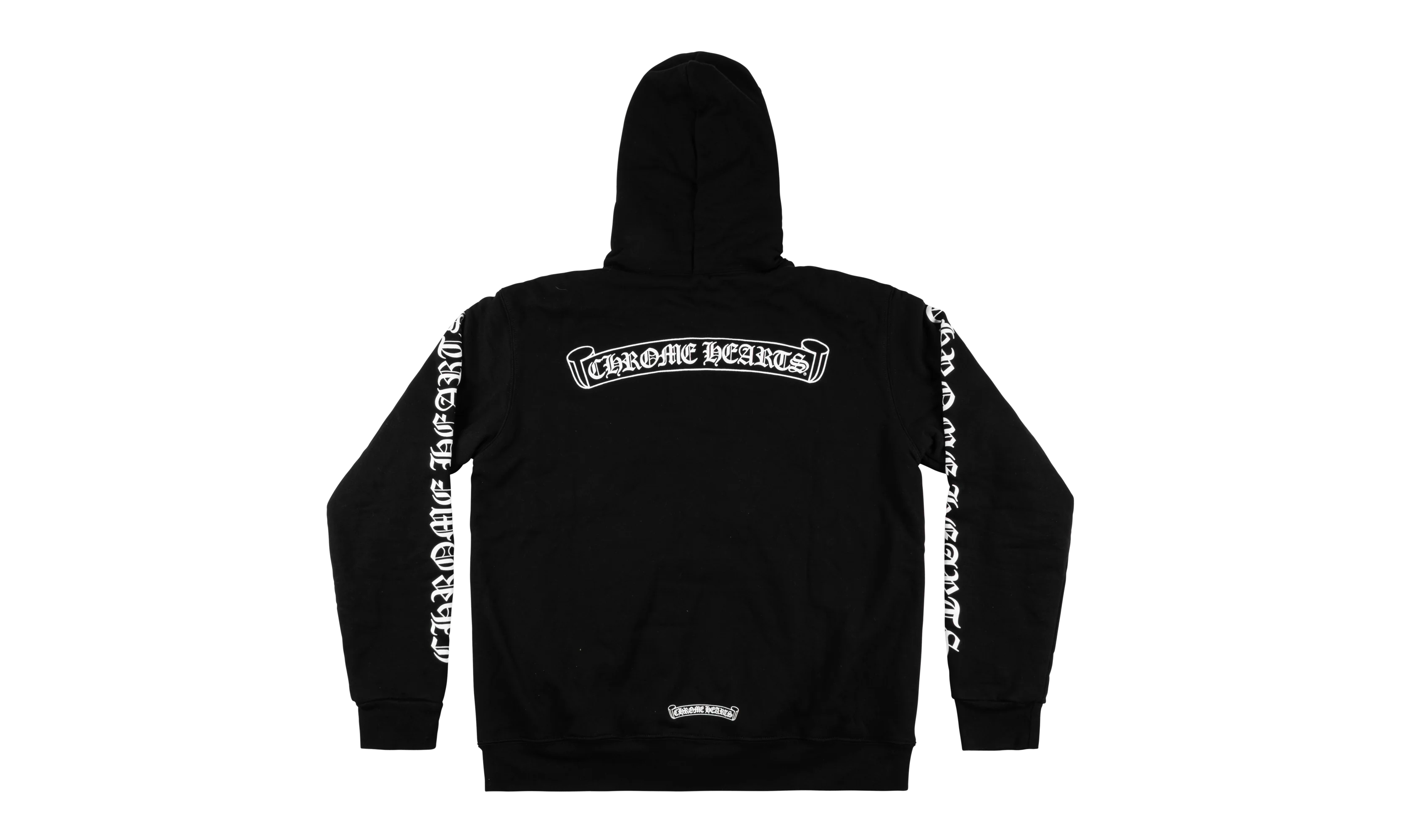 Thermal Scroll Logo Zip Up Hoodie "Black" CHRM0881