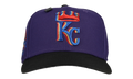 59FIFTY Kansas City Royals Trippy 40th Anniversary Patch Fitted Hat "Blue / Grey" 123451297206