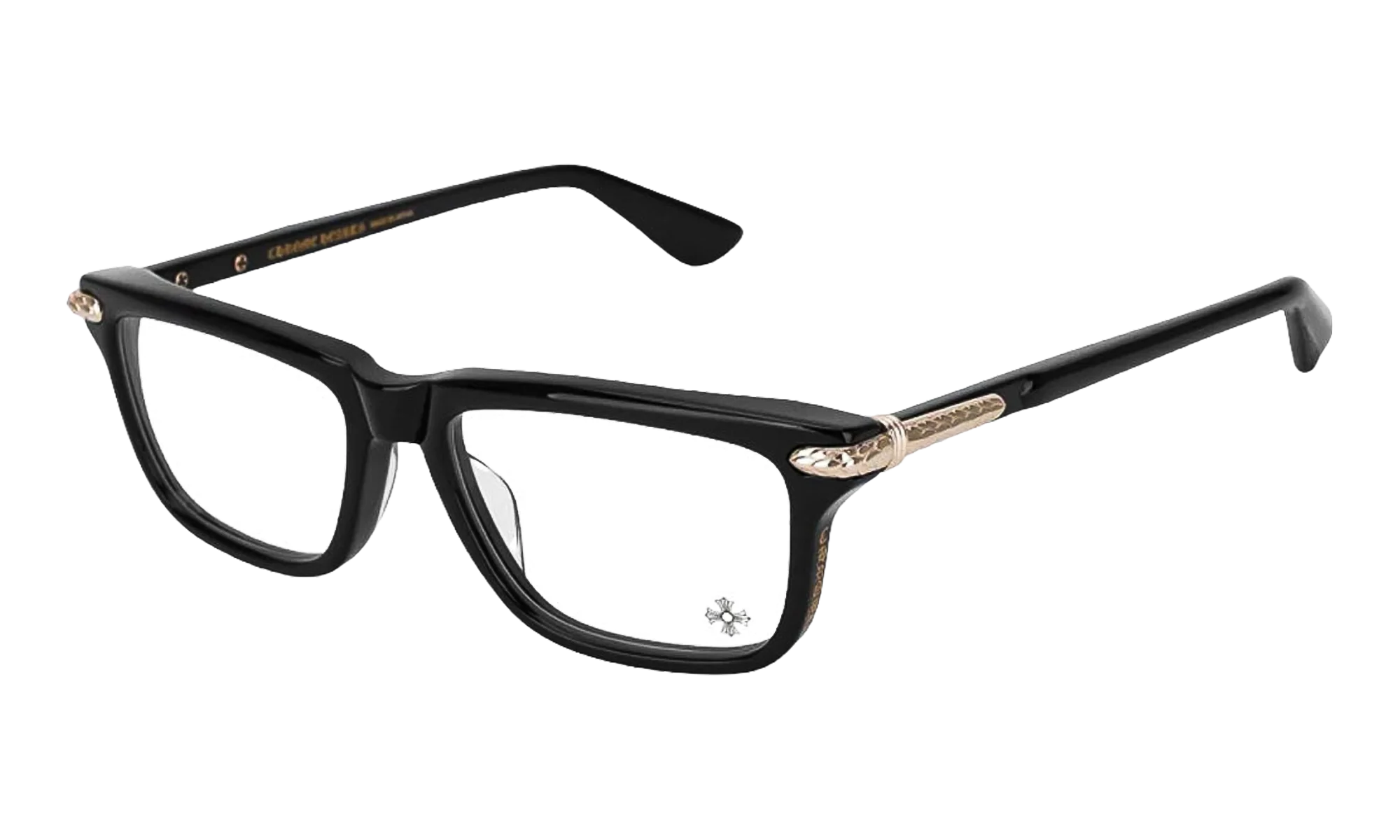 Little Dinger 18K Gold Plated Glasses "Black - 18k Gold Plated" CHRM1163