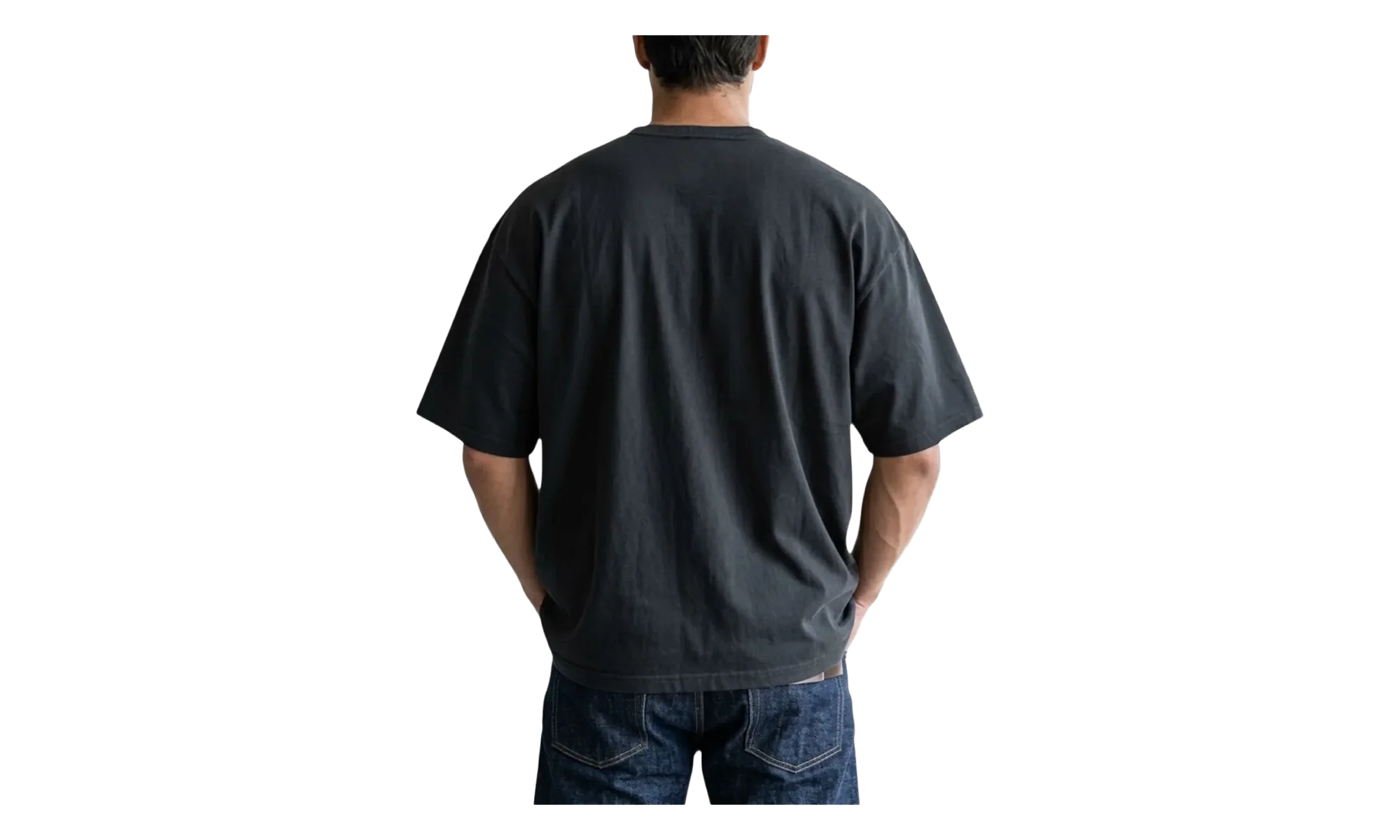 Pit Stop T-Shirt "Vintage Black / Red / Blue" RHSS26TT03012 BLK