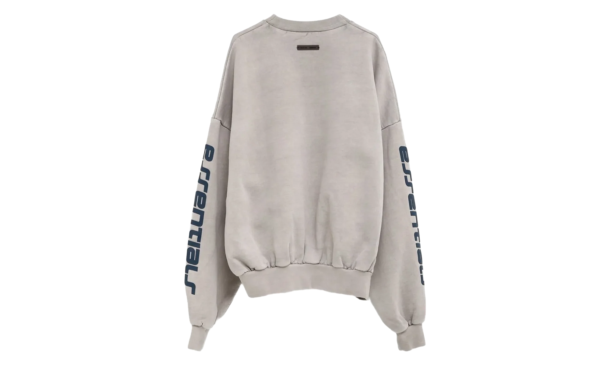 New York Heavy Fleece Cropped Sweatshirt "Smoke Grey" 192HO256891F