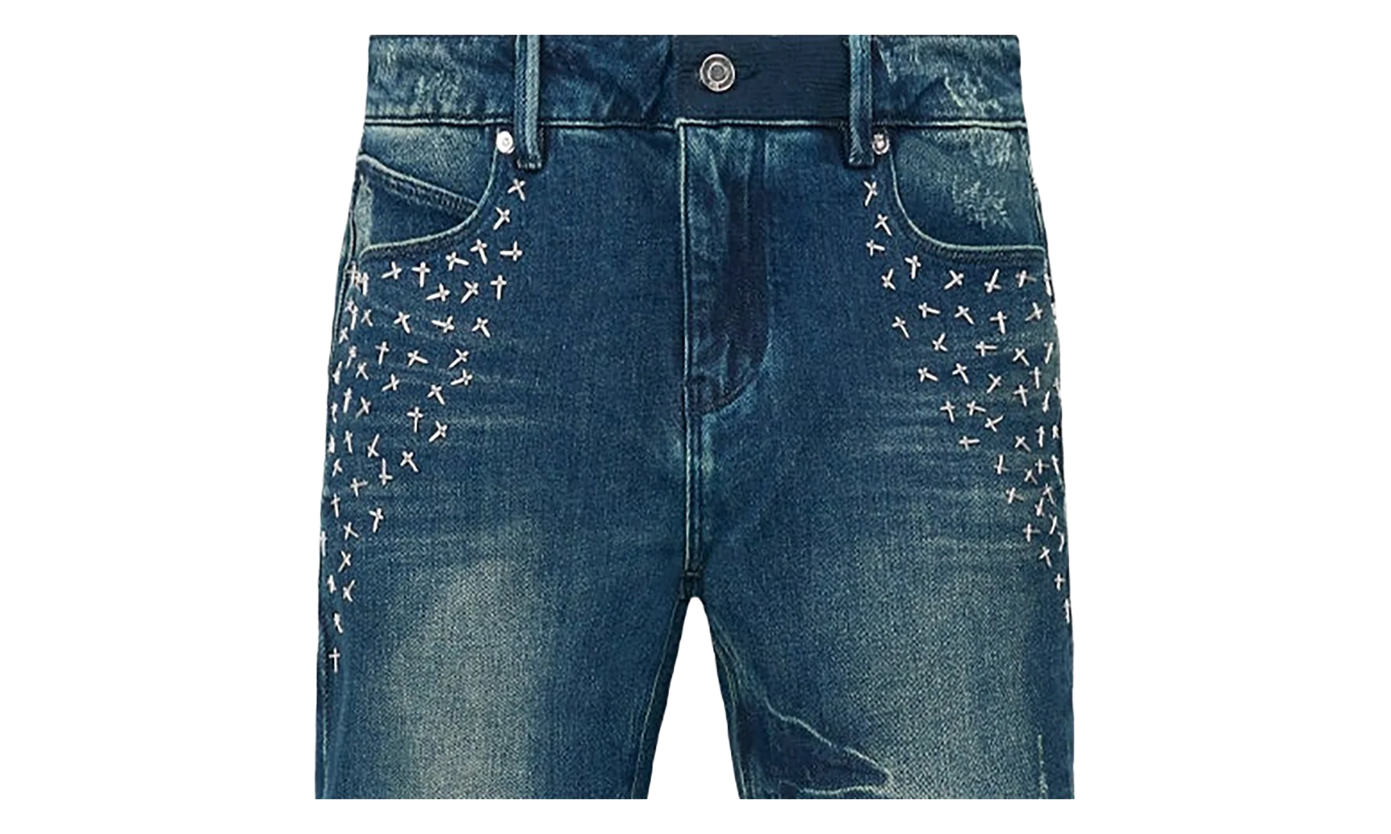 Bryant 5 Pocket Skinny Jeans "Navy Aura" MPVC1000 B1205NAYAR