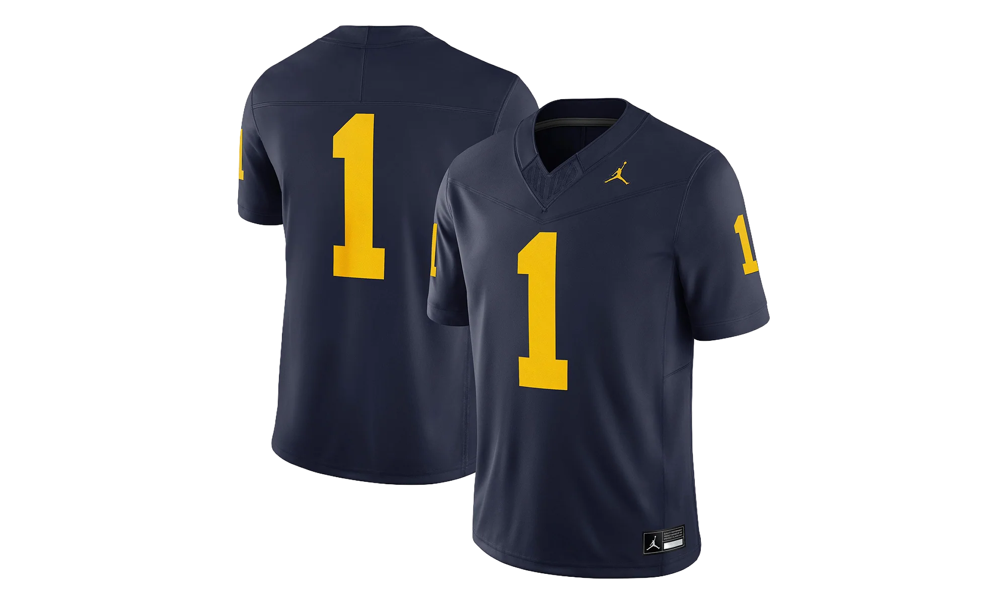 Air Jordan NCAA Michigan Wolverines Home Limited Jersey "Navy" CQ7394 419