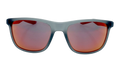 Essential Endeavor Sunglasses "Matte Wolf Grey / Grey / Red Flash" EV1122 016
