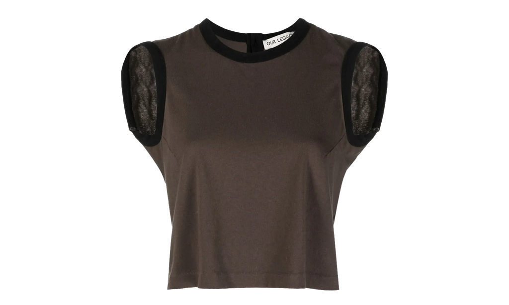 OUR LEGACY BABY TANK BROWN "Brown" W4236BP