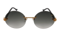 508 Rimless Drill Mount F.U. Edition 24KT "Yellow Gold / Black / Grey Gradient" DMMF2 0003 15T8