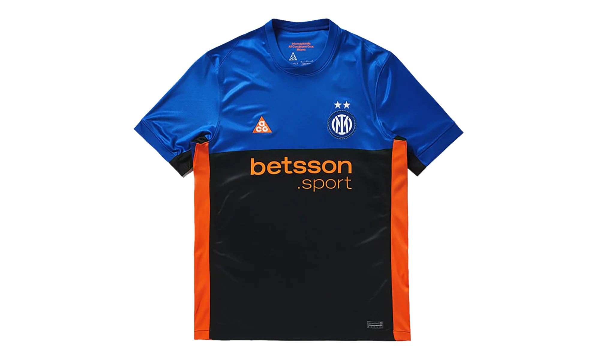 Inter Milan 2026 Match SE Shirt "Hyper Blue / Black / Safety Orange" IB3141 413