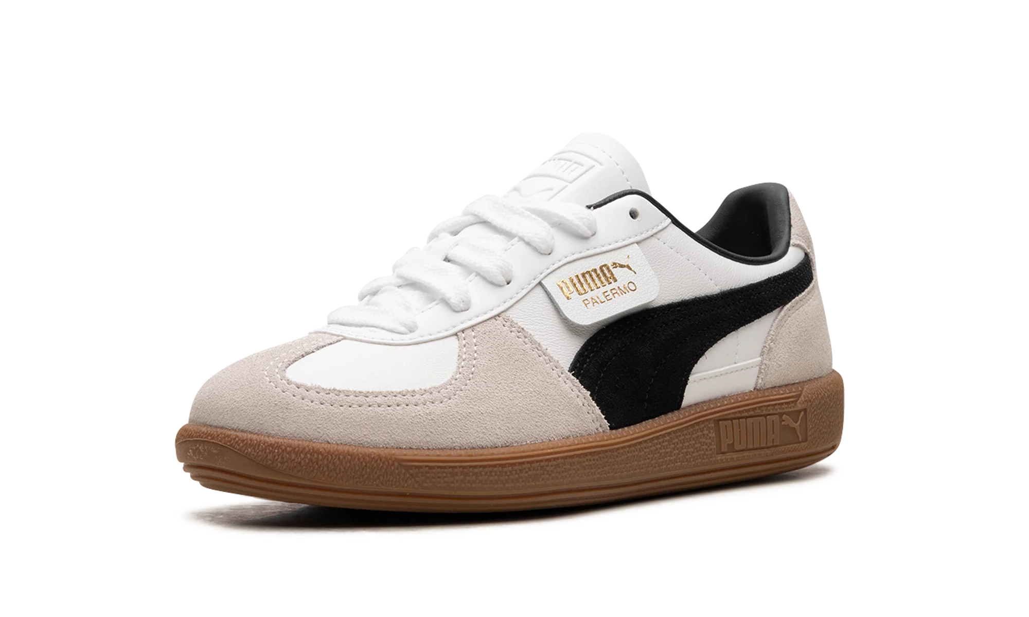 PALERMO LEATHER WMNS "PUMA WHITE / VAPOR GRAY / GUM" 39764701