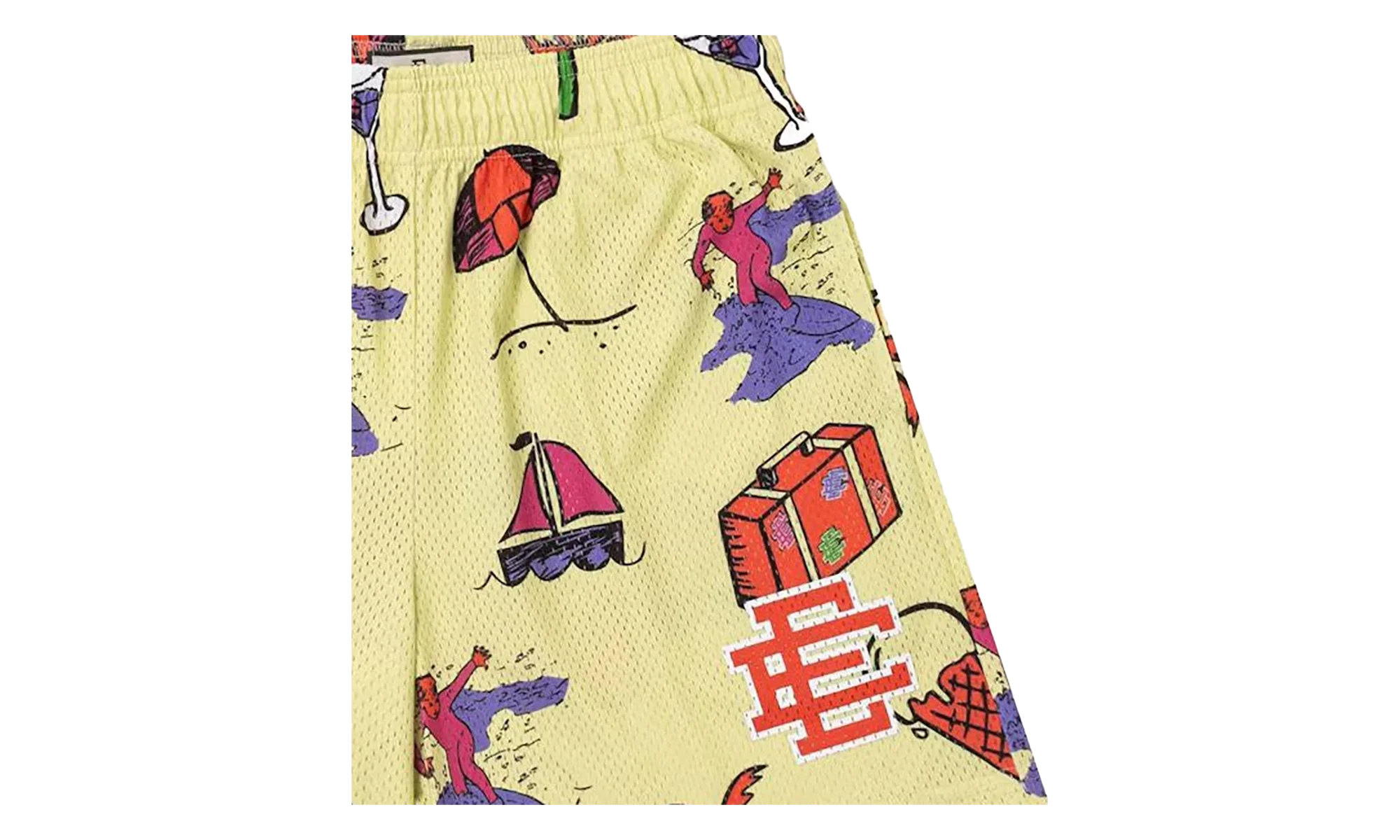 EE Basic Shorts "Surf Yellow" EE228