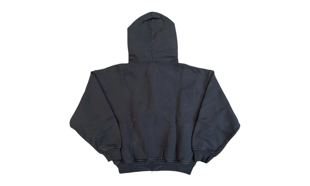 Eagle Pass Zip-Up Hoodie "Vintage Black / White" RHSS26HO08012 BLK