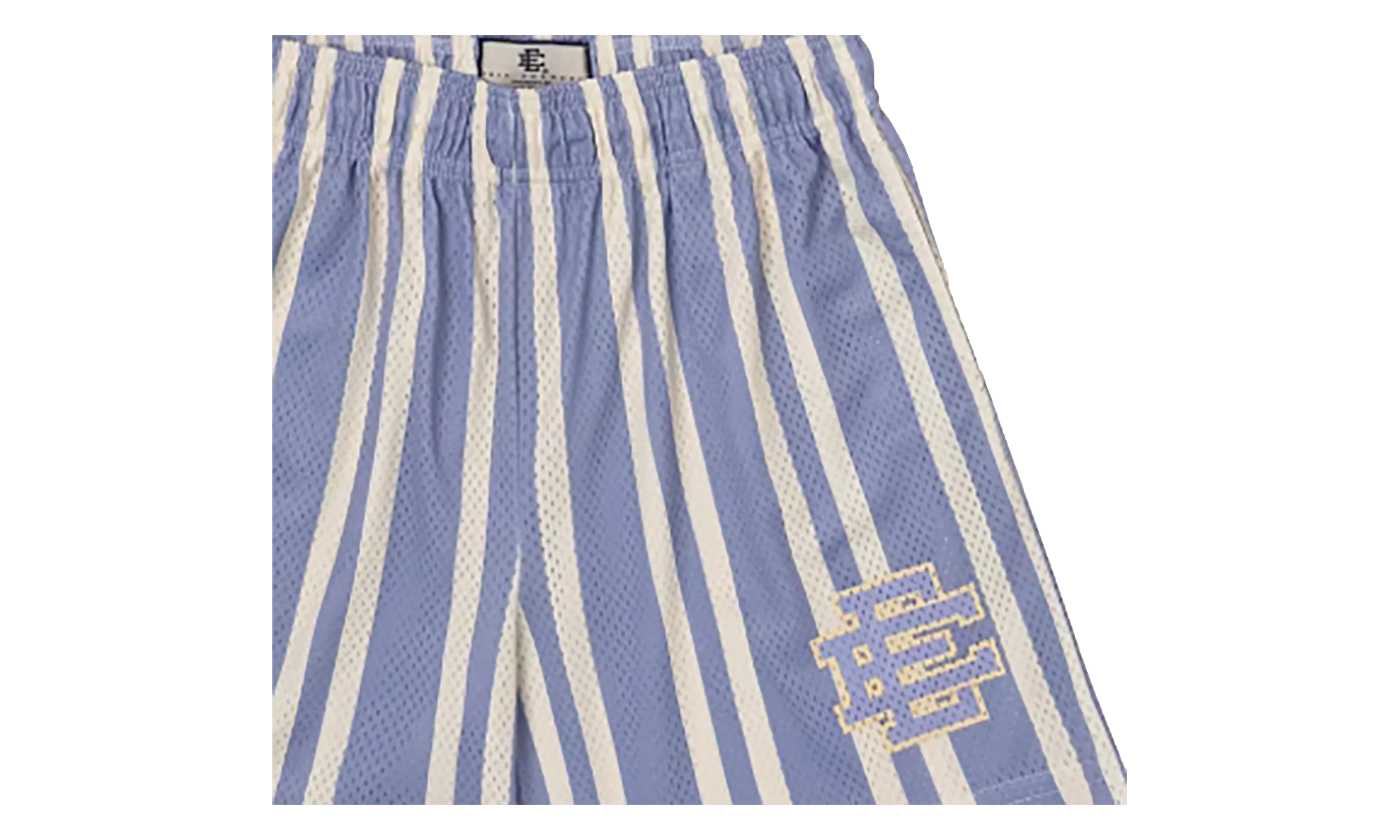 EE BASIC SHORT "SS23 - Violet Blue/Antique White Stripe" EE514
