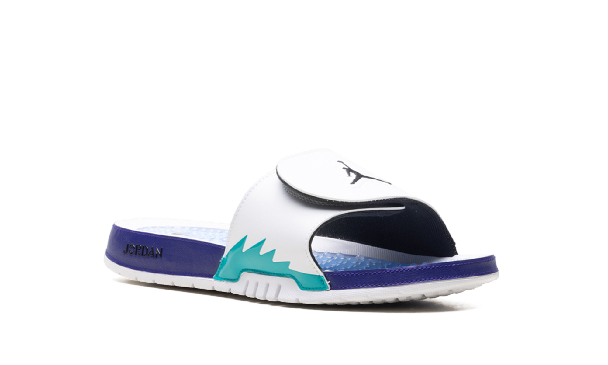 Hydro 5 Retro Slide "White New Emerald Grape Ice Black" 555501 103