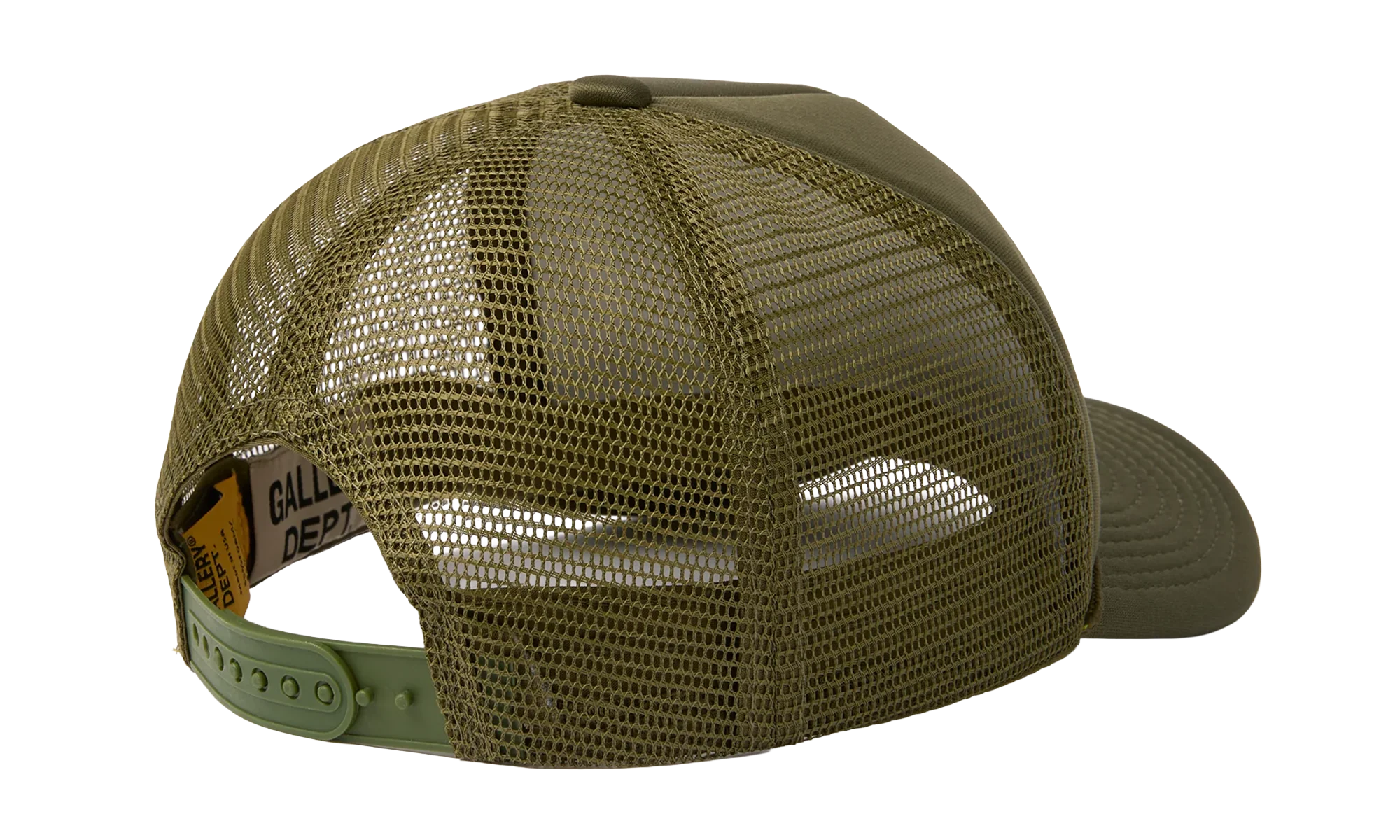 GD Logo Trucker Cap "Olive Green / Orange" GD013