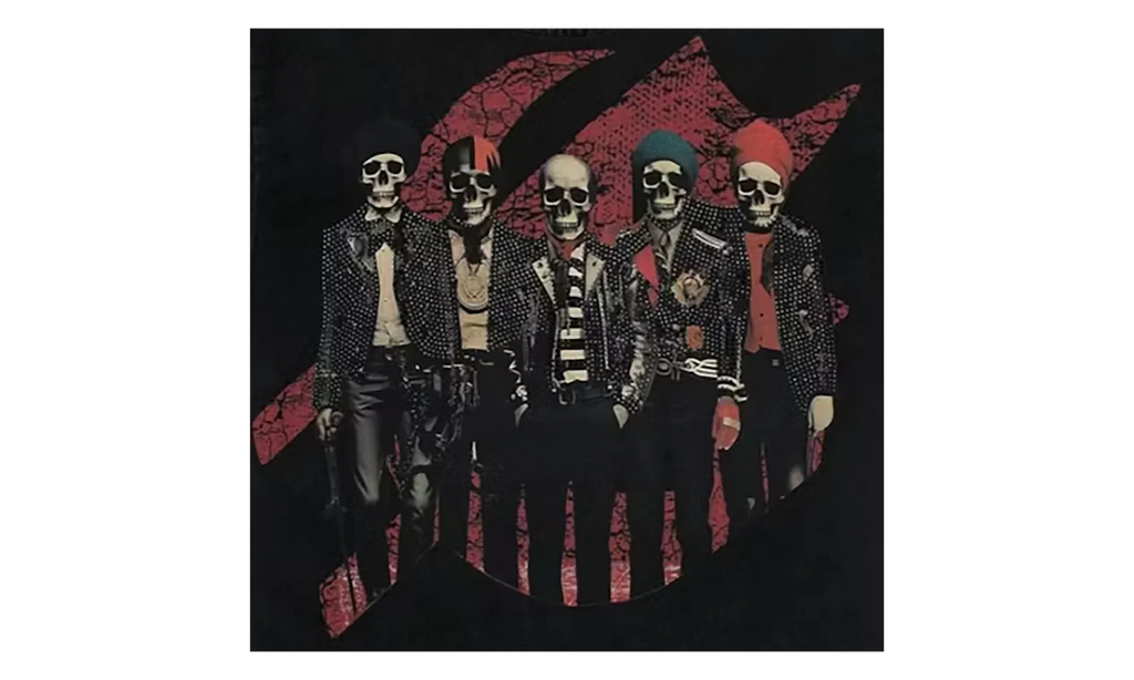 Guitar Heroes Studed T-Shirt "Black" GS140
