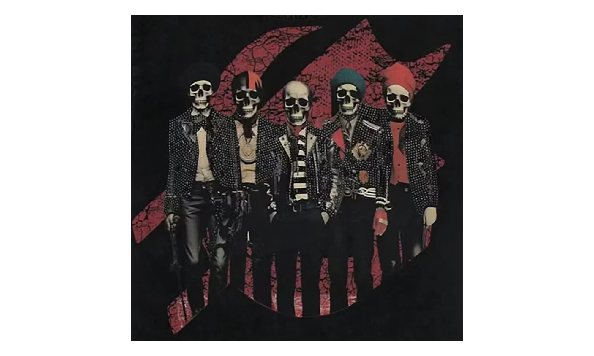 Guitar Heroes Studed T-Shirt "Black" GS140