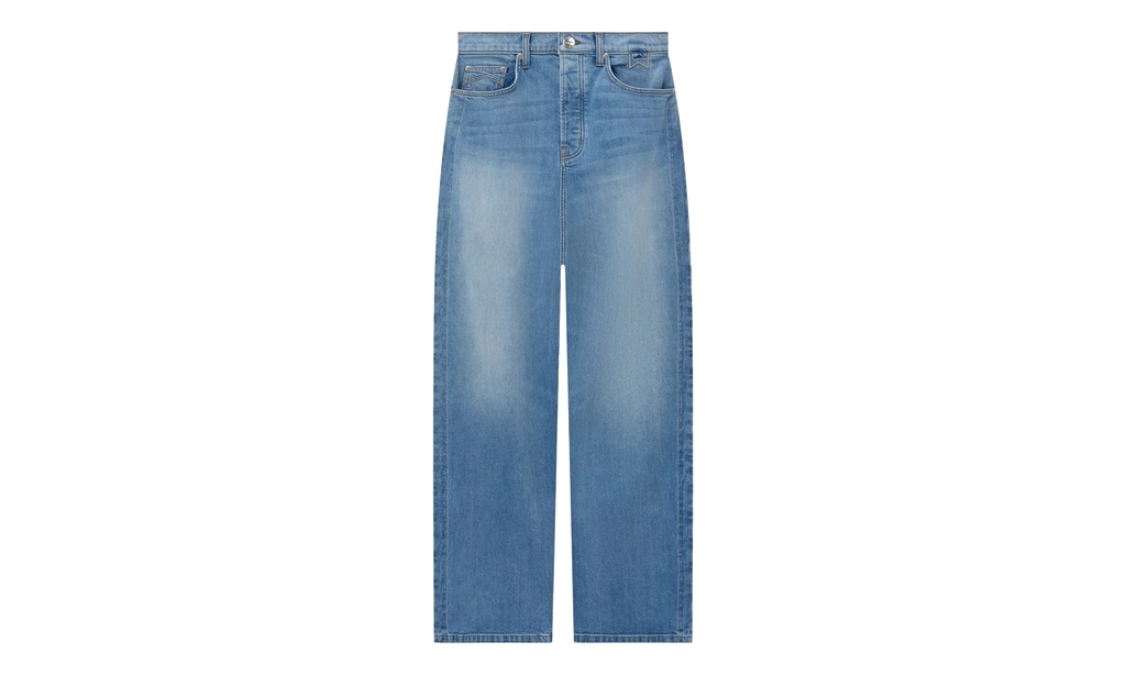 WIDE-LEG DENIM TROUSERS "BLUE" RHFW24DP02012 IGO