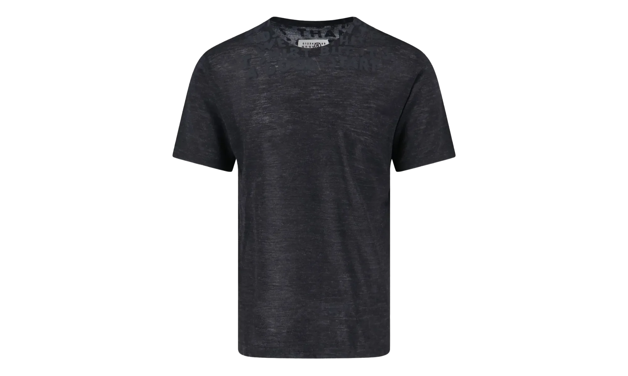 Crew Neck T-Shirt "Off Black" SH2GC0027 M20123 899