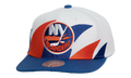 NHL Vintage Sharktooth Snapback Cap "New York Islanders - White" 6HSSSH22088 NYIWHIT