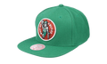 NBA Hardwood Classics Team Ground 2.0 Snapback Cap "Boston Celtics - Green" HHSS3258 BCEYYPPPGREN