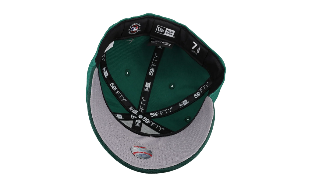 59FIFTY Los Angeles Dodgers "Dodger Stadium" Fitted Hat ""Dodger Stadium" 2-Tone Green / White" NE138
