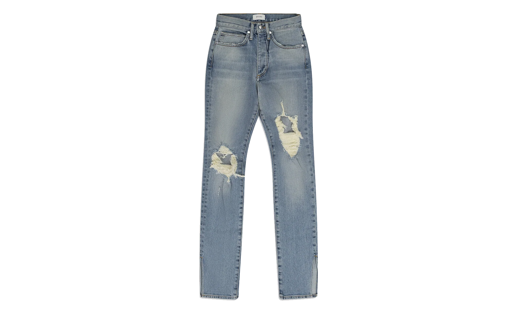 Distressed Skinny Jeans WMNS "Blue" RHDWJNS0003 BLU