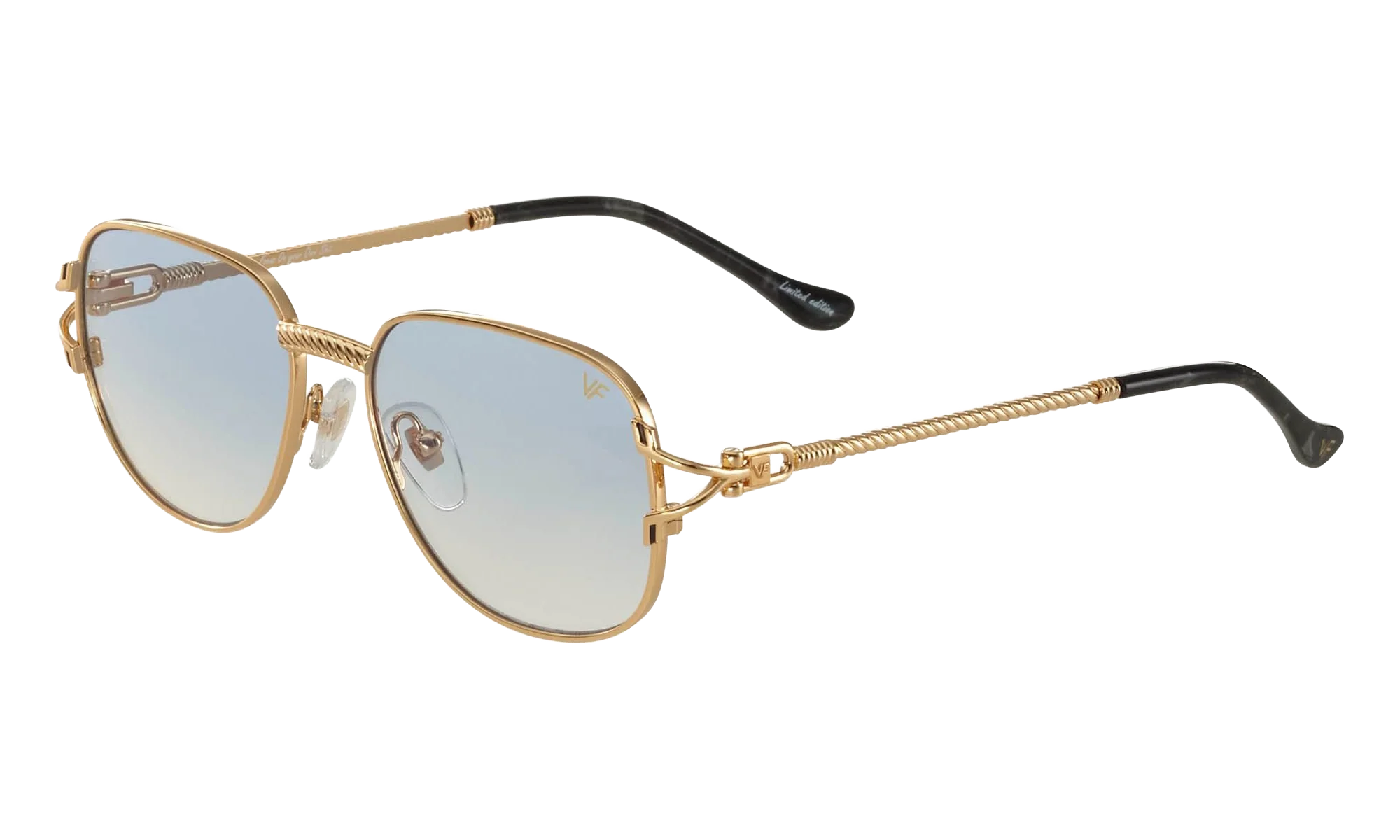Mayor Deluxe Edition 18KT "Yellow Gold / Sky Blue" DXMY2 0002 29C8