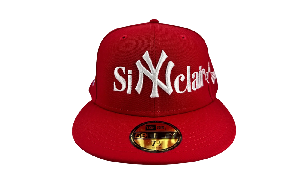 ComplexCon Exclusive Patch Fitted Hat "New York Yankees - Red / White" SGCEFHR