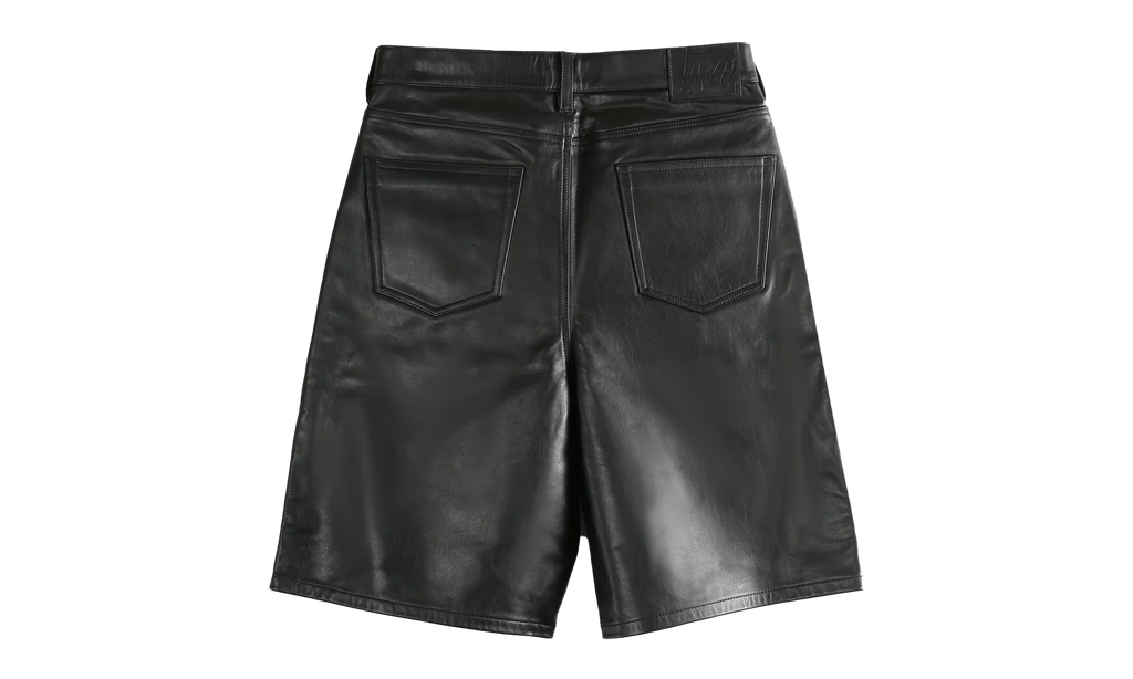 Big Ol Leather Shorts "BLAC BLACK" 112315 BLAC
