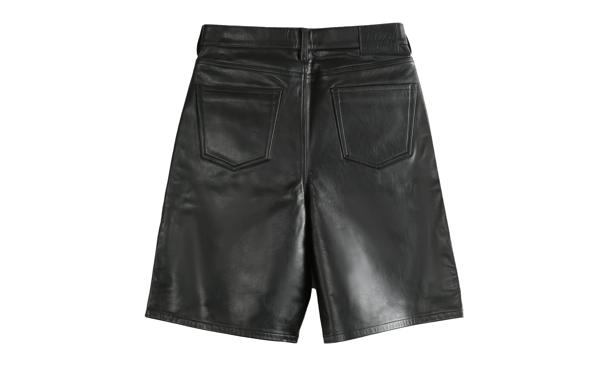 Big Ol Leather Shorts "BLAC BLACK" 112315 BLAC