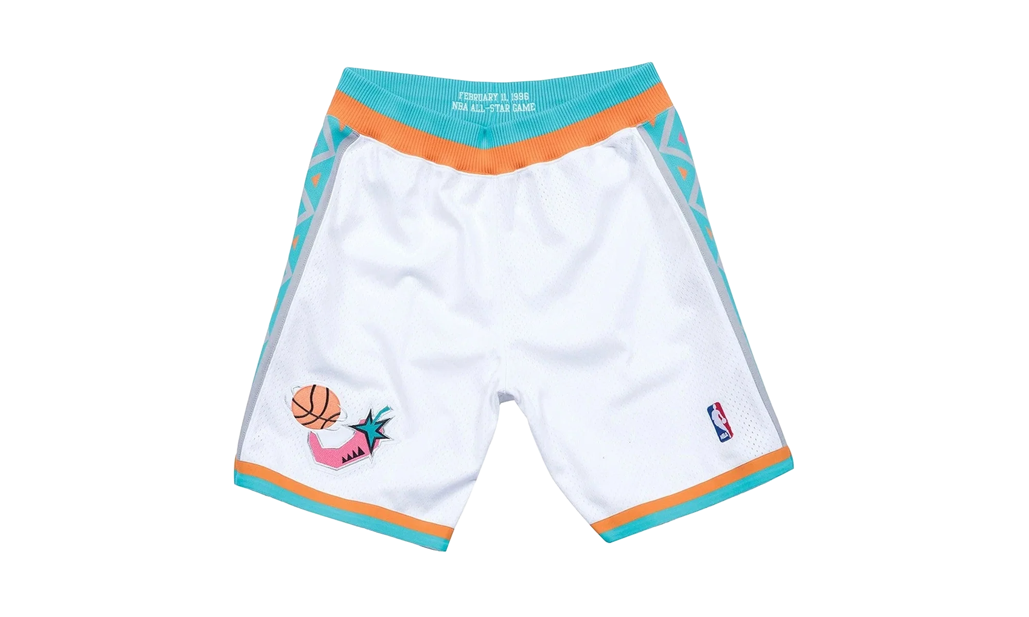 NBA Authentic All-Star Shorts "1996 West - White" ASHRCP19184 ASWWHIT96