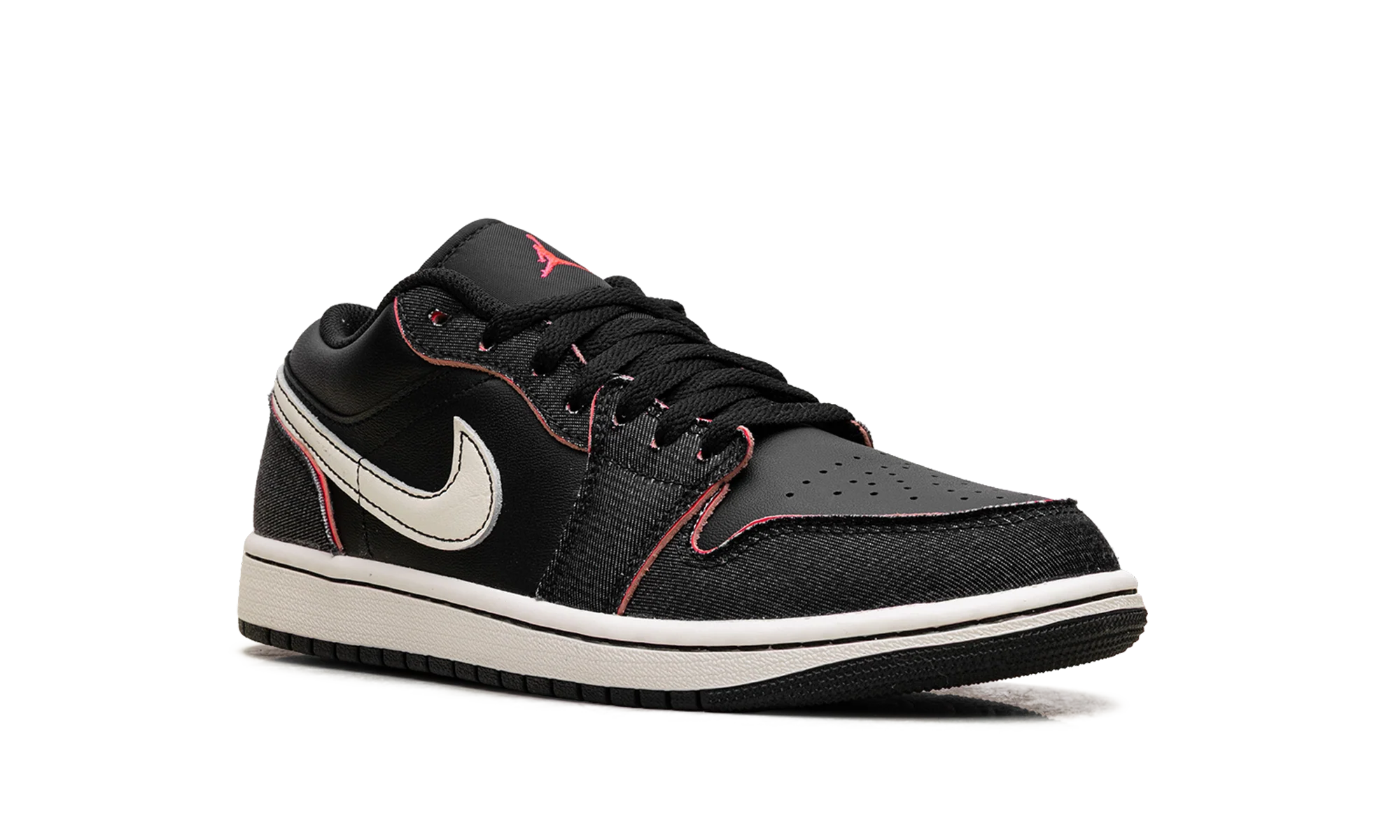 Air Jordan 1 Low SE "Black/Black/Racer Pink/Pale Ivory" IR0842 010