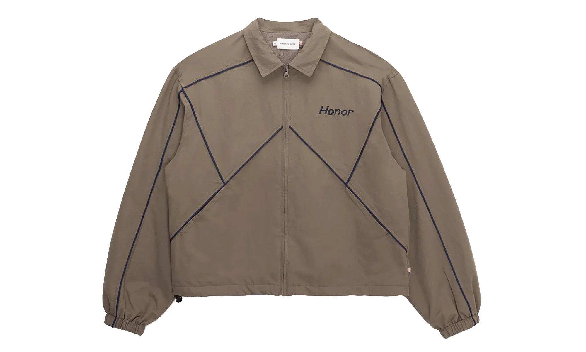 Nylon Growth Track Jacket "Pebble" HTG260167 PBL