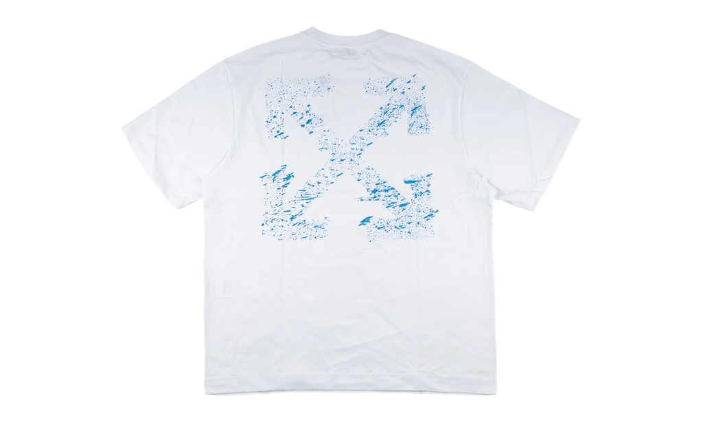 PAINT SPLATTER ARROW DIAG SKATE FIT TEE "White" 44OWOS26T064 100