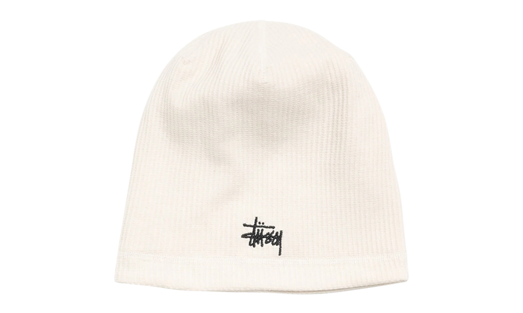 WAFFLE SKULLCAP "Bone" STUS374